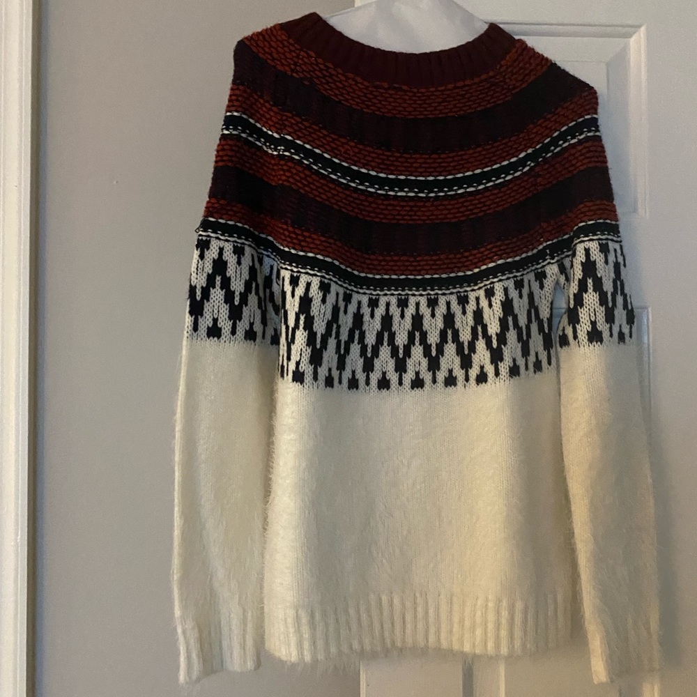 BB Dakota Fair Isle Sweater - Size XS